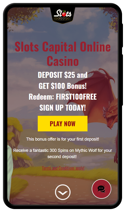 Slots Capital Sign Up Today